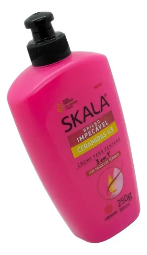 Skala Ceramidas G3 Crema De Peinar Protector Termico Vegano