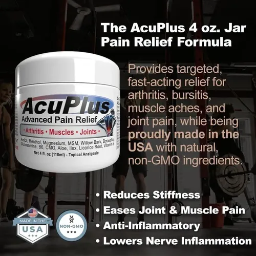 Acuplus Crema Antiinflamatoria 4 Oz