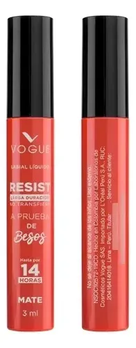 Vogue Labial Liquido Resist