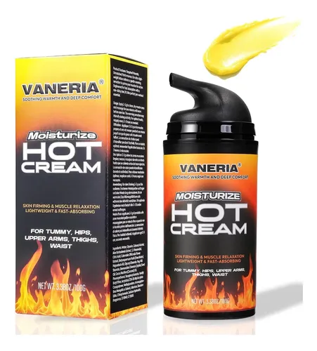 Vaneria Crema Caliente Anticelulítica Y Firmeza Muscular