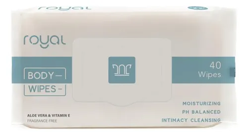 Toallitas Íntimas Limpiadoras Royal Intimate 40 Unidades
