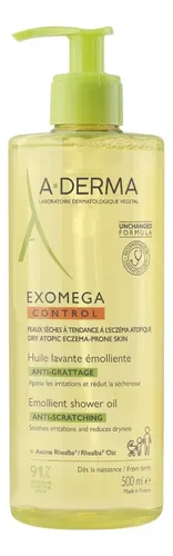 Aderma Exomega Control Aceite Limpiador Emoliente 500ml