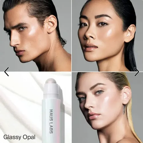Haus Labs By Lady Gaga Iluminador Glassy Balm Highlighter St Tono Del Maquillaje Pure Glass