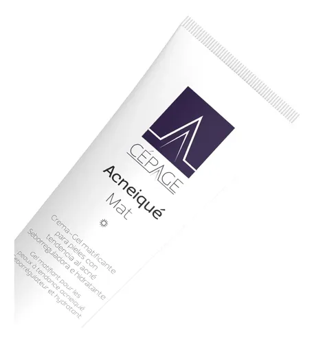 Cepage Acneiqué Mat Crema Gel Matificante Seborreguladora Hidratante Anti Brillo Pieles Grasas Acneicas