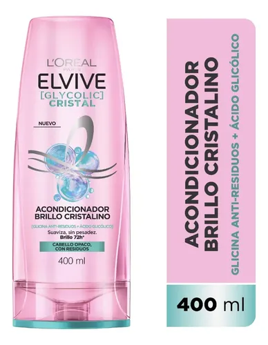 Acondicionador Elvive Glycolic Cristal 400ml