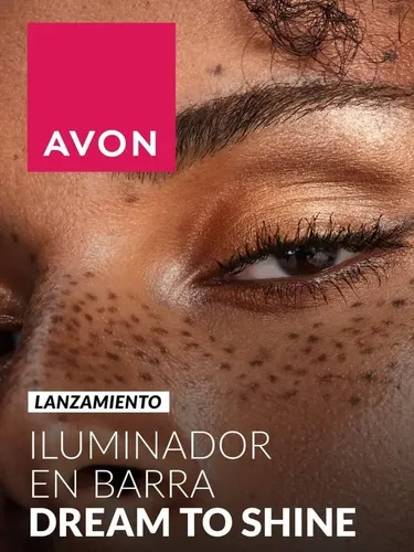 Iluminador Dream To Shine En Barra Galactic Gold Avon
