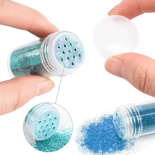 Estanoite Brillo 24 Colores 15 G Para Uñas, Manualidades Y
