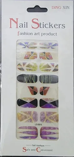 Pack X3 Stickers Uñas Cherrycoco Varios Modelos