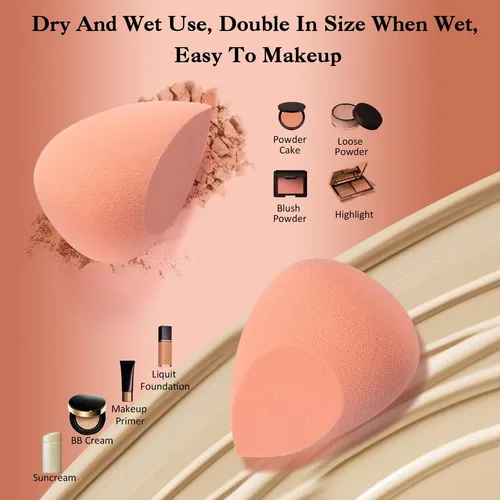 .0.esponja De Maquiagem Banidy Beauty Sponge Blender Sem