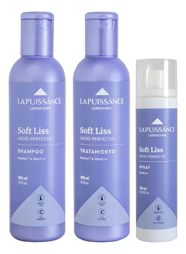 Kit Soft Liss Shampoo + Acondicionador + Spray La Puissance