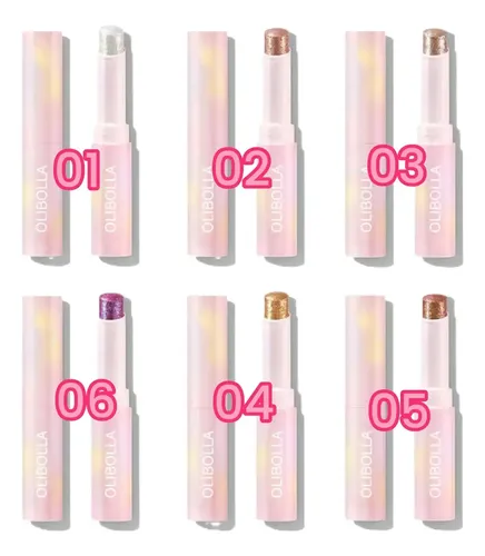 Olibolla Stick Crystal Sombra E Iluminador Glitter Crystal