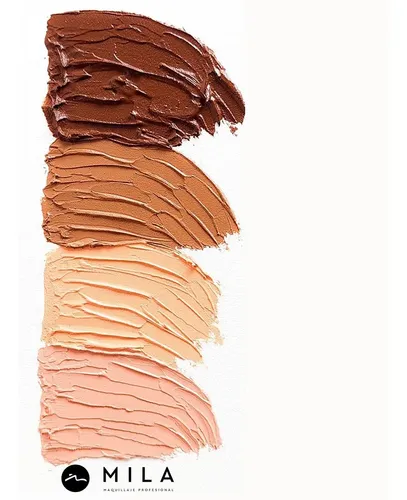 Set De Maquillaje Cremoso Correctivo Contorno Hd Profesional