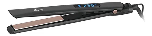 Planchita De Pelo Liss Expert Silfab By-615 58w Color Negro