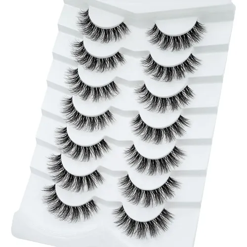 Pestañas Postizas 3d Clear Band 14 Mm, No.192