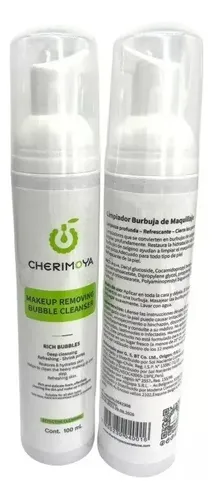 Espuma Limpiadora Facial Shampoo Cherimoya Pestañas Make Up