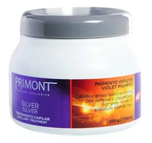 Primont Máscara Capilar Silver Pigmento Violeta X 500g