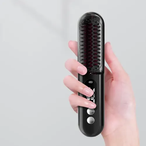 Plancha De Pelo Mindrain Mini Cordless Pro A+ Negra