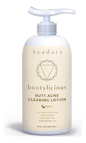 Loción Limpiadora De Acné En Glúteos Ayadara Bootylicious 24
