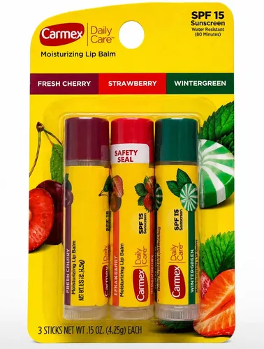 Carmex Daily Care X3 Humectante Reparador Labial Importado