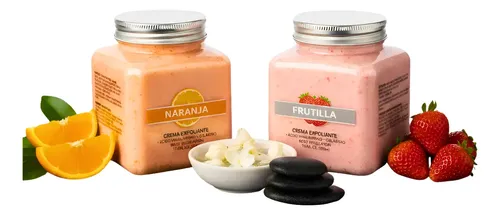 Crema Exfoliante Frutal Hidratante Y Renovadora X 2