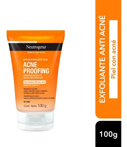 Exfoliante facial antiacné 100 g Neutrogena Skin type NA