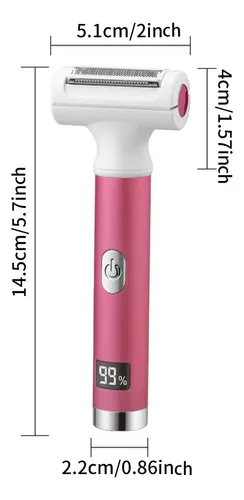 Afeitadora Eléctrica 4 En 1 Para Mujer, Recortadora Facial R