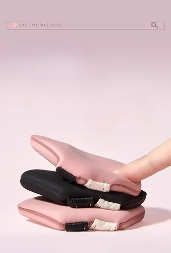 Set De 3 Esponjas De Maquillaje En Forma De Lágrima Con Dobl