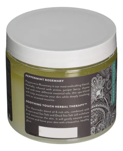 Exfoliante De Sal Herbal Peppermint Rosemary 600 Ml