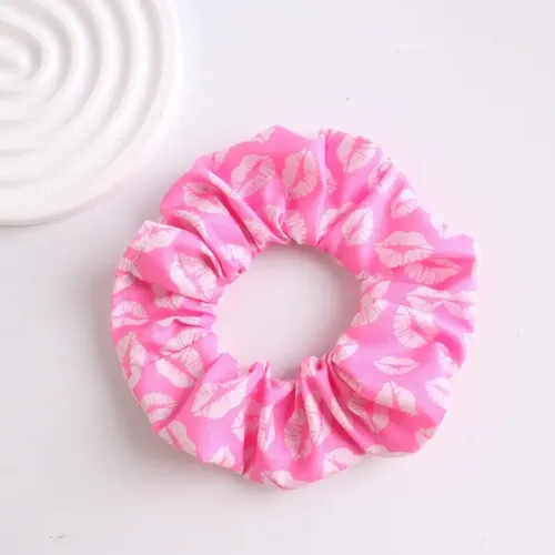 ..sxrw 6 Lindas Cintas For El Pelo Con Estampado Lazo Rosa..
