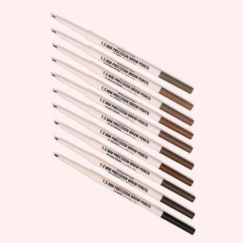 Lápiz Retráctil Para Ceja Precision Brow Pencil Moira 001 Taupe