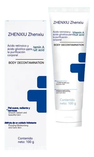 Loción Corporal Exfoliante Hidratante Con Vitamina A Y Ácido