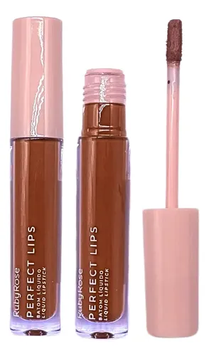 Labial Líquido Ruby Rose Perfect Lips con Acabado Mate y Larga Duración