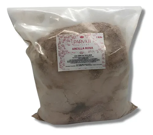 Arcilla Rosa 1 Kilo Uso Cosmetico