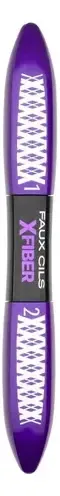 Mascara De Pestañas L’oreal Paris X Fiber Faux Cils Negro