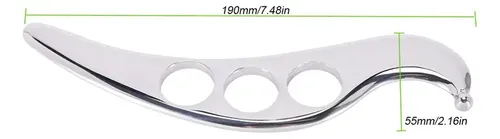 De Acero Inoxidable Gua Sha Guasha Placa Masajeador Herramie