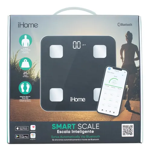 Báscula Inteligente Bluetooth Digital Ihome Báscula De Peso