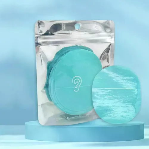 100 Uds. Cubiertas Impermeables Para O Dos, Gorros De Protec Azul Claro