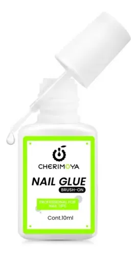 Nail Glue Cherimoya Pegamento Profesional P/ Uñas Postizas