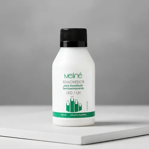 Removedor De Esmalte Semipermanentes Para Uñas Meline X120ml
