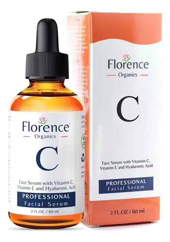 Suero Facial Florence con Vitamina C para Antienvejecimiento y Manchas Oscuras