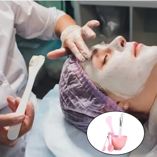 Set 6 Tazones Mezclar Mascarillas Facial Skincare