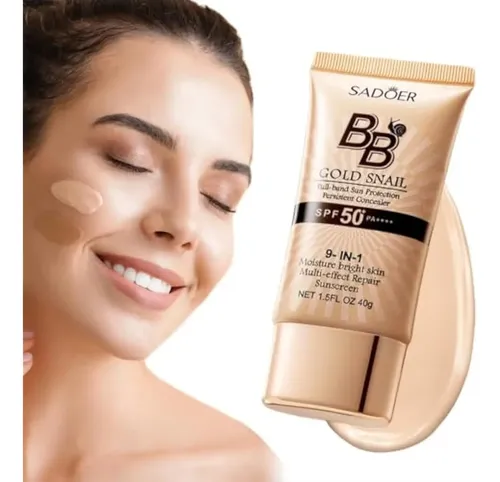 Crema Bb Coreana Con Spf 50, 9 En 1 Bb Cream