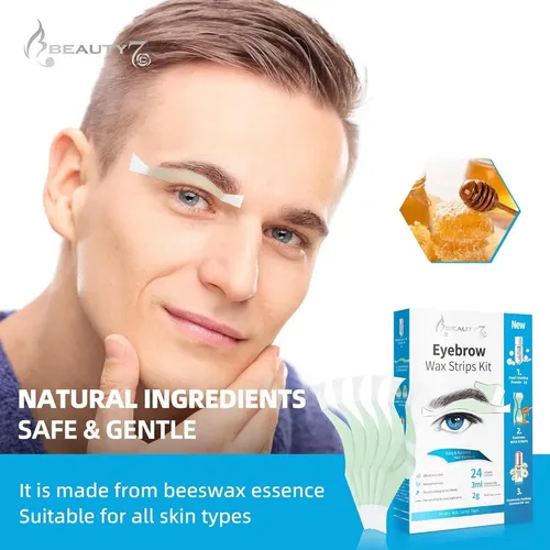 Ceras Depilatorias Para Cejas Beauty7 – 24 Piezas Para