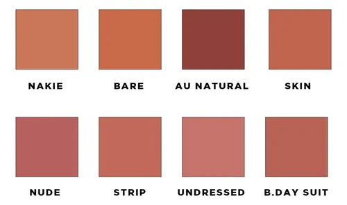Labial Líquido Mate Nude Lip Cream Palladio Color Nakie
