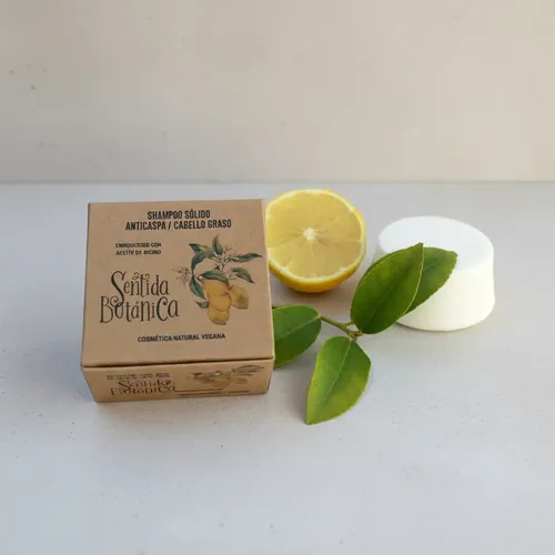 Shampoo Sólido-cabello Graso/anticaspa-sentida Botánica 100g