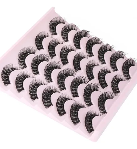 Pestañas Postizas Volumen Ruso Zanlufly 14 Pares Suaves