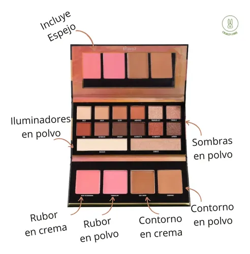 Paleta Para Rostro Y Ojos Bperfect Golden Hour Dawn Edition