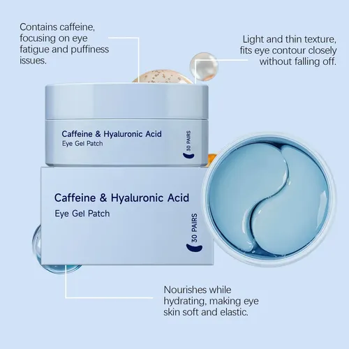 Parches Ojos Caffeine Antiedad Ojeras Tipo De Piel