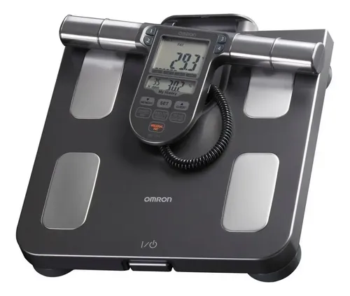 Balanza digital pediátrica Omron Balanza control HBF-514C negra, hasta 150 kg
