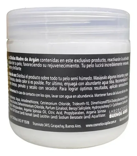 Crema De Argán Y Células Madres 200g Mary Bosques